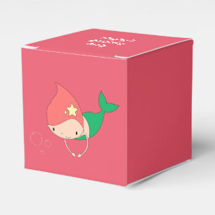 illusima Cotton Candy Mermaid Favor Box