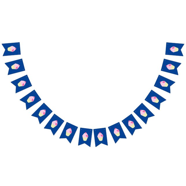 illusima Dark Blue Bunting Flags (All)