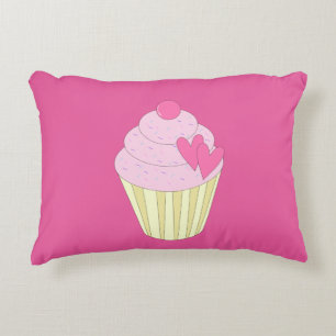 illusima Decorated Cupcake Decorative Pillow