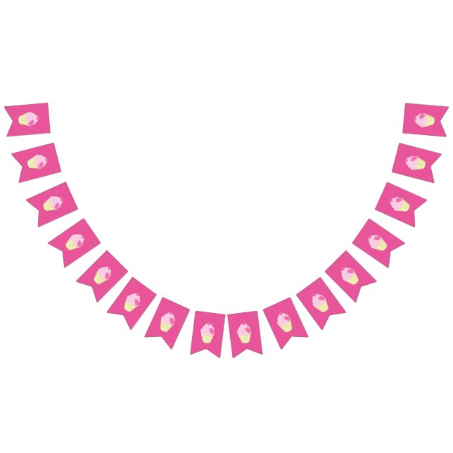 illusima Pink Bunting Flags (All)