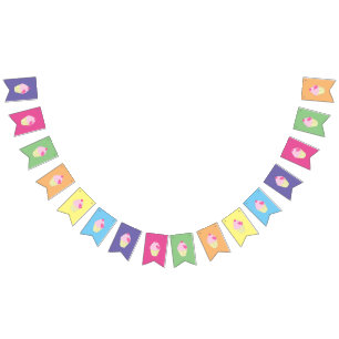 illusima Rainbow Bunting Flags