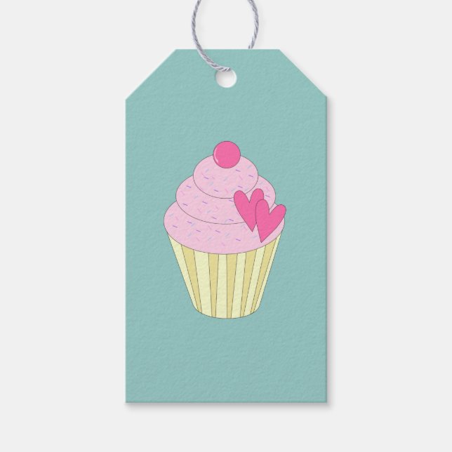 illusima Turquoise Gift Tags (Front)