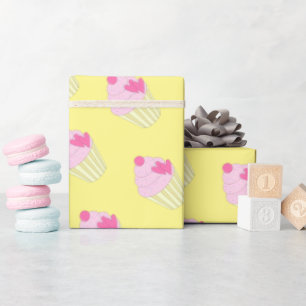 illusima Yellow Gift Wrapping Paper