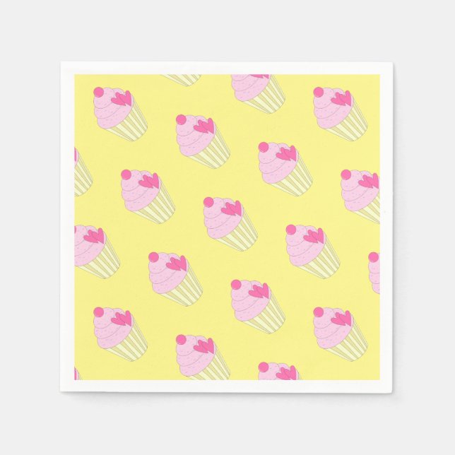 illusima Yellow Serviette/ Napkin (Front)