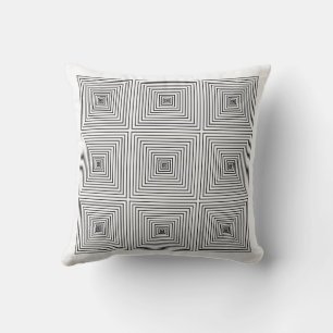 Illusion Art Minimalist Pillow – Modern Geometric