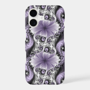 Illusion de lilas Art floral abstrait fractal Fant