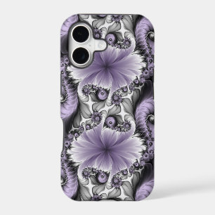 Illusion de lilas Art floral abstrait fractal Fant