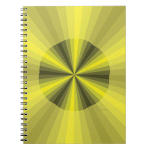 Illusion d'optique Cahier jaune