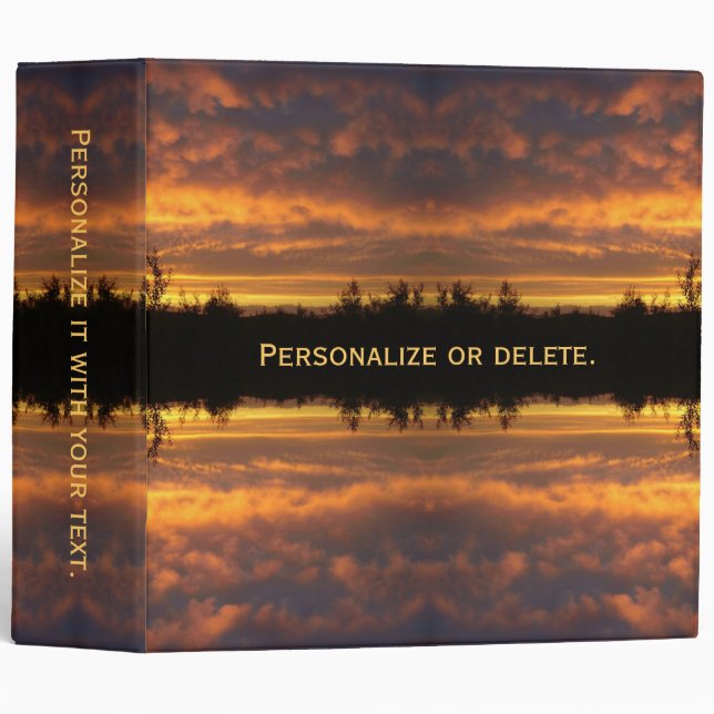 Illusion of Reflection Binder (Front/Spine)