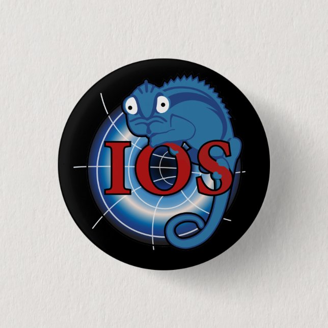 Illusion of Solitude Badge 1 Inch Round Button (Front)
