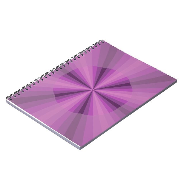 Illusion optique Carnet violet (Côté gauche)