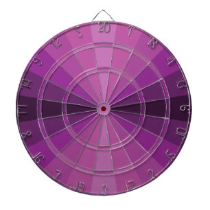 Illusion optique Cible de flechettes violette