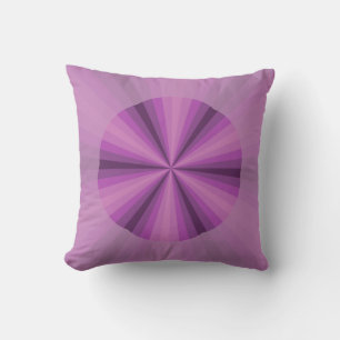 Illusion optique Coussin violet