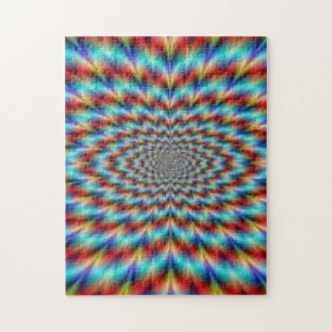 Illusion Optique Étincelante. Puzzle le plus dur j