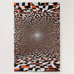 Illusion optique Jisaw puzzle