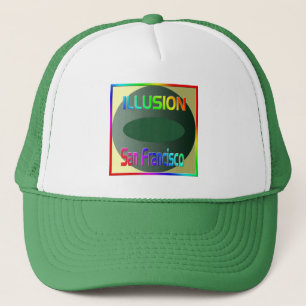 "ILLUSION San Francisco" Hat! Trucker Hat