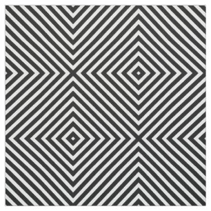 Illusion Stripe Geometric Pattern Fabric
