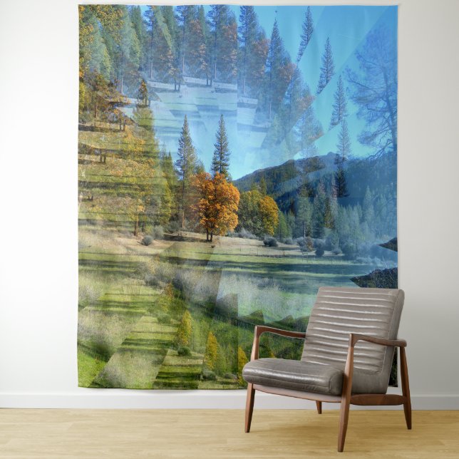 Illusions in the mountains..... tapestry (In Situ)