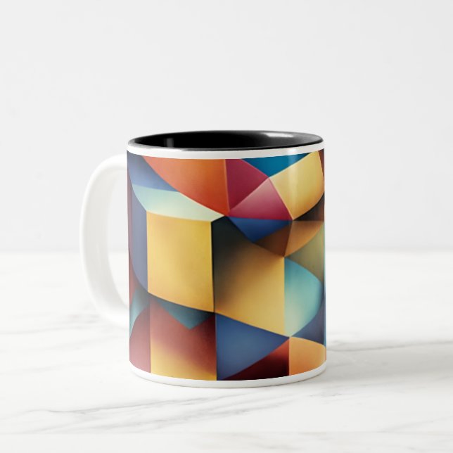 Illusions magiques : Conception de Mug d'Art Cubis (Devant gauche)