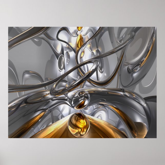 Illusions Poster Abstrait (Devant)