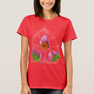 Illusive flowers ladies tank top or t-shirt