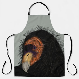 Illustrated California Condor Apron