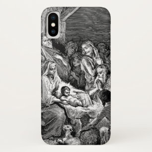 Illustrated Christmas Nativity Scene Case-Mate iPhone Case
