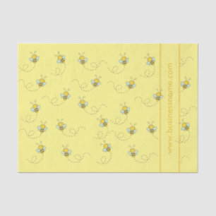 Illustrated Honey Bee Tissue Paper