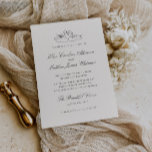 Illustrated Swans Whimsical Wedding Invitation<br><div class="desc">Celebrate your special day with our elegant Wedding Invitation, where timeless beauty meets minimalist vintage charm. This exquisite invitation is thoughtfully designed to capture the essence of your love story with sophisticated details and artistic flair. The front page is graced with a delicate hand-drawn illustration of two elegant swans, symbolizing...</div>