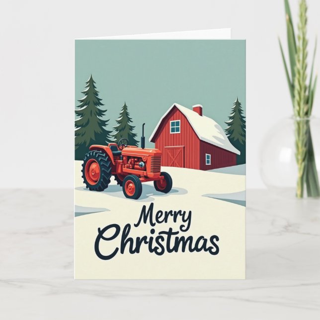 Illustrated Winter Card (Front)