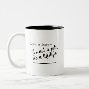 Illustrateur Lifestyle Café Mug