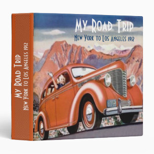 Illustration Art Déco vintage Classeur d'anneau de