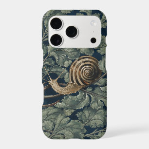 Illustration Art Nouveau Vintage Escargot Botaniqu