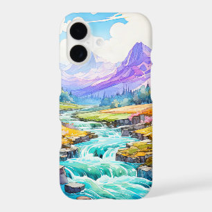 Illustration artistique du ruisseau de Spring Vall