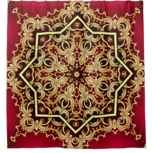illustration background frame with pearl and gold(