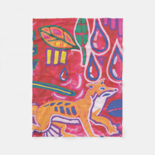 Illustration by Mola6 Fleece Blanket