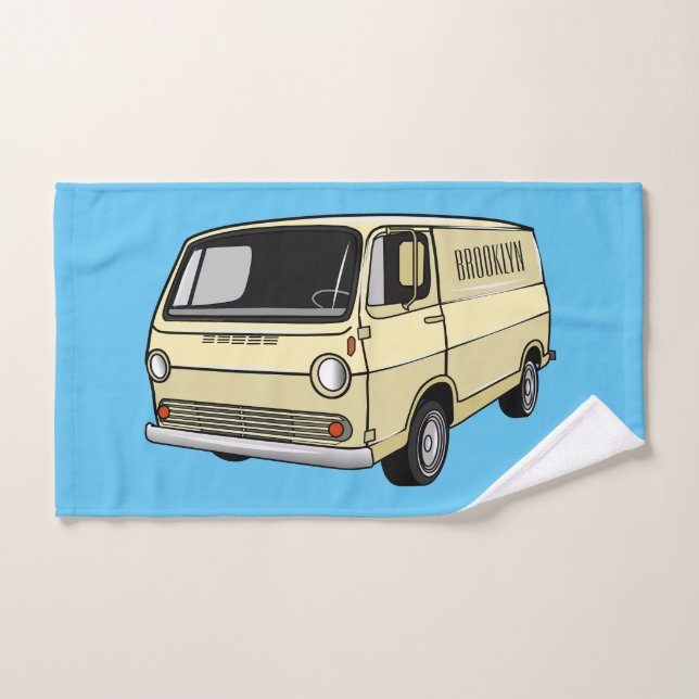 Illustration classique de van (Serviette à main)