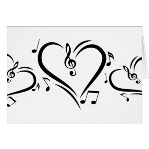 Illustration Clef Love Music