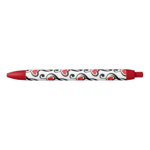 Illustration Clef Love Music Black Ink Pen