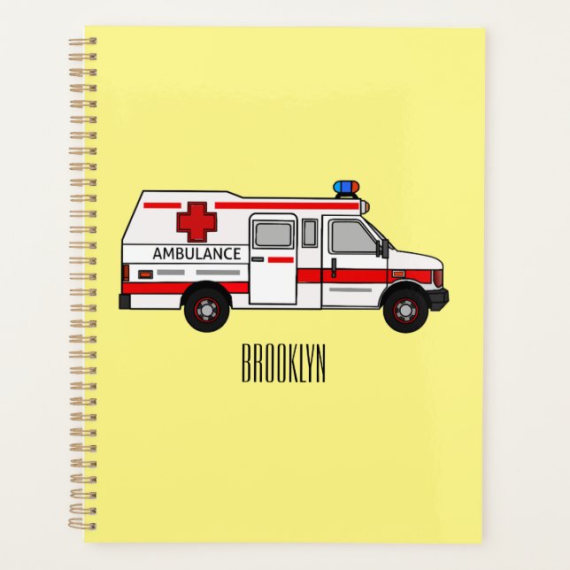 Illustration d'ambulance (Devant)