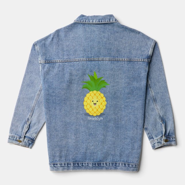 Illustration d'ananas mignon (Verso)