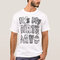 Illustration d'art Doodle de T-Shirt couleur d'ann