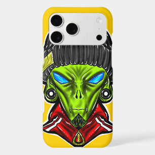 Illustration d'art pop urbain – Alien Street Mind