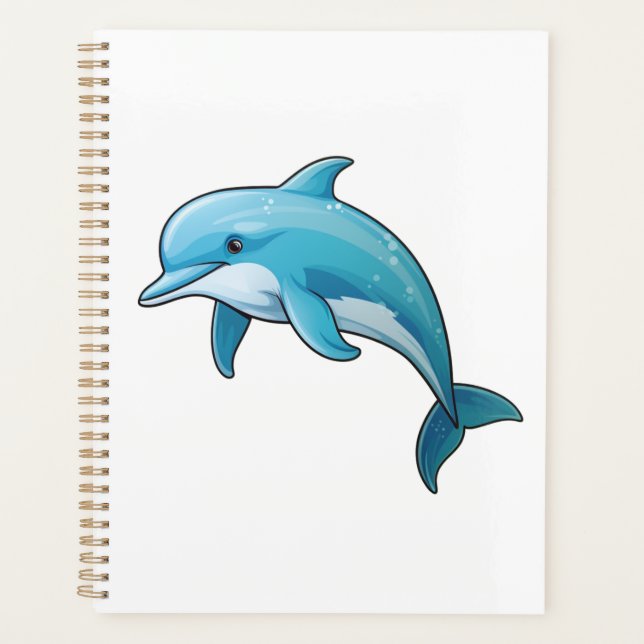 Illustration dauphin de dessin (Devant)