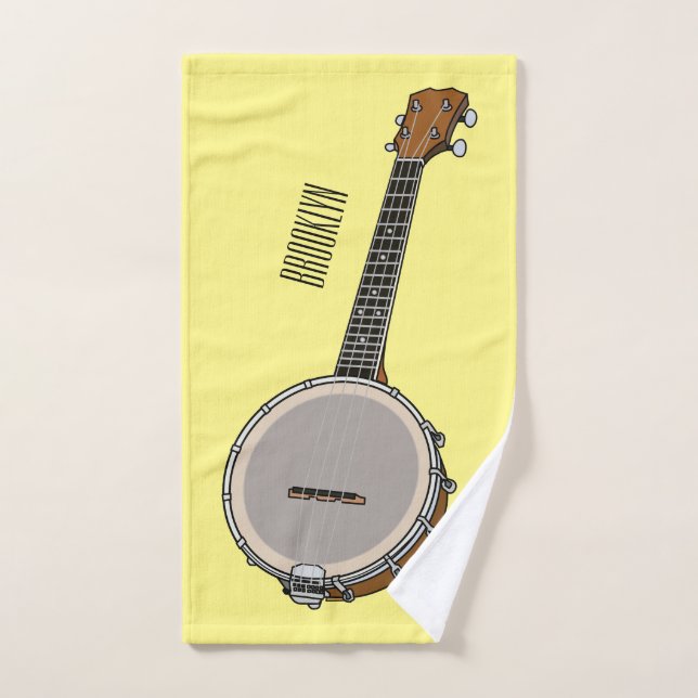 Illustration de Banjo (Serviette à main)