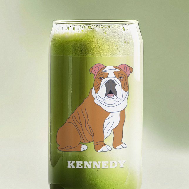 Illustration de Bulldog anglais personnalisée (Créateur téléchargé)