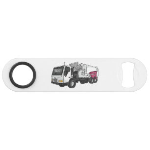 Illustration de camion à ordures