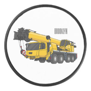 Illustration de camion de grue