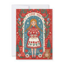 Illustration de carte de la Saint-Valentin représe