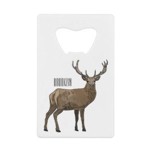 Illustration de cerf de dessin animé
